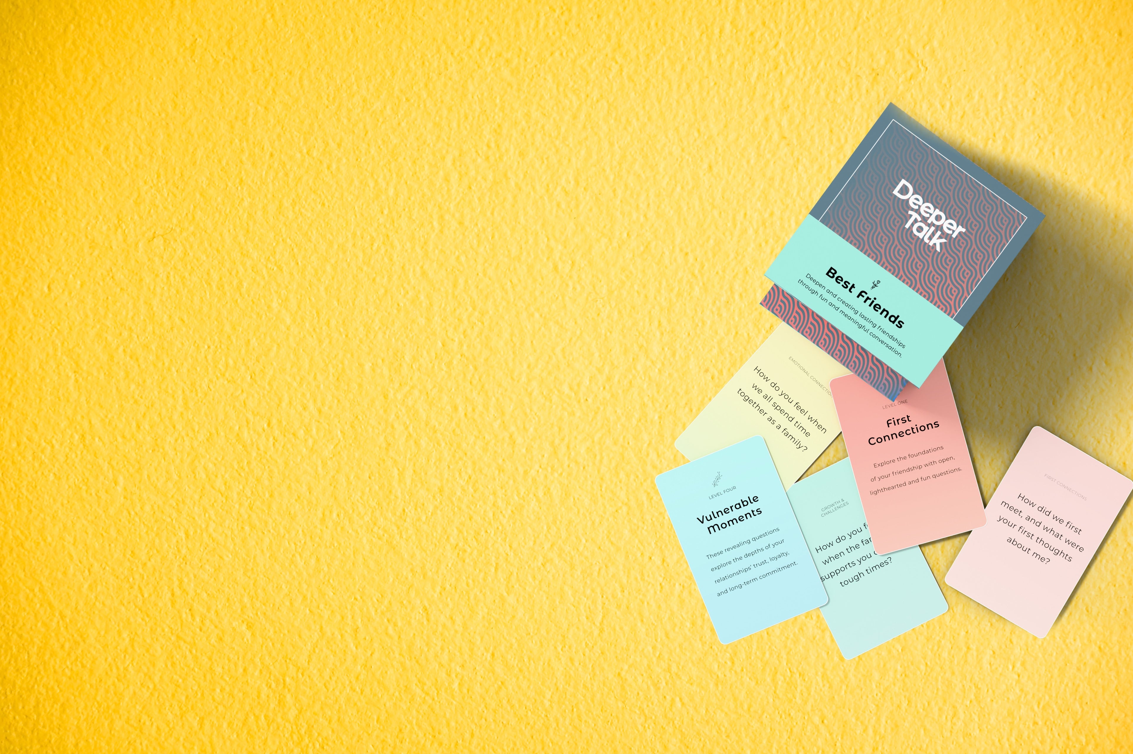 Friend Games: Conversation Card Games For Connection Building & Deeper Friendship