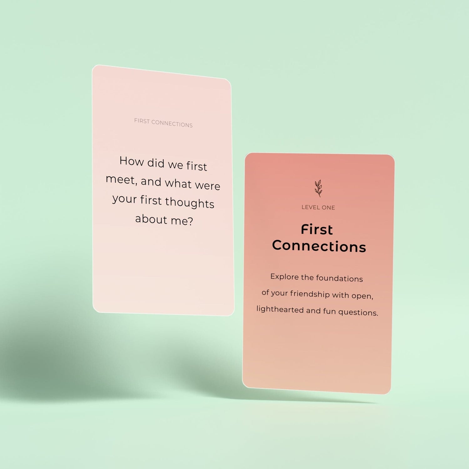 Friendship bonding game - question cards to explore how well friends know each other and strengthen relationships