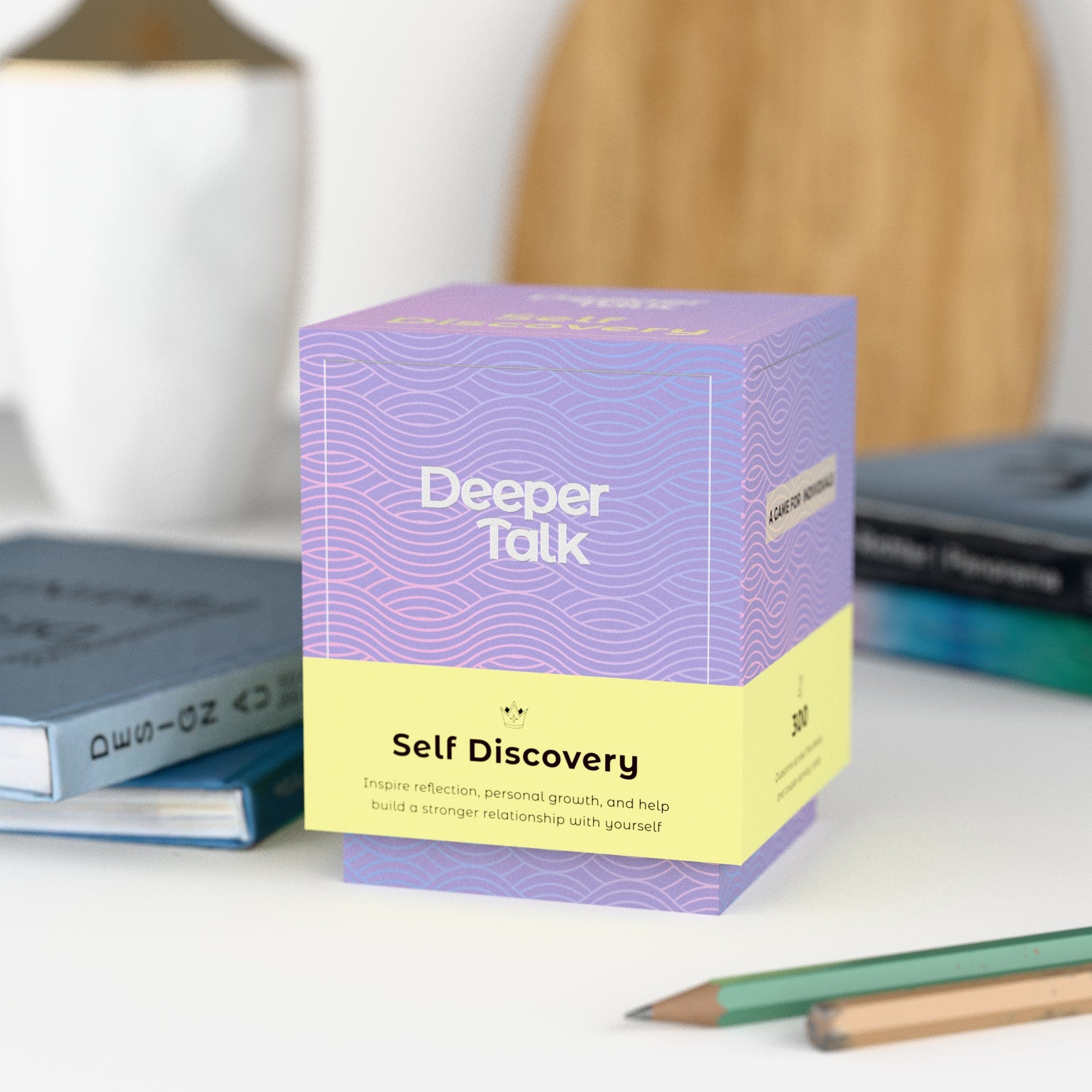 Self-awareness card game - journaling prompts and reflection questions for personal insight, growth, and finding your path