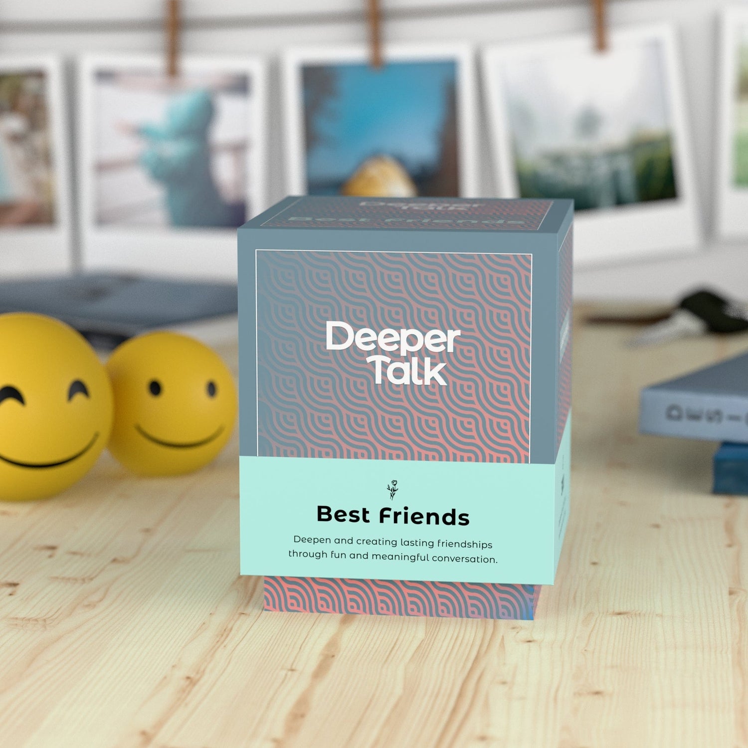 Best Friends Game card deck - friendship testing and bonding cards to explore loyalty, vulnerability, shared memories, and authentic connection between close friends