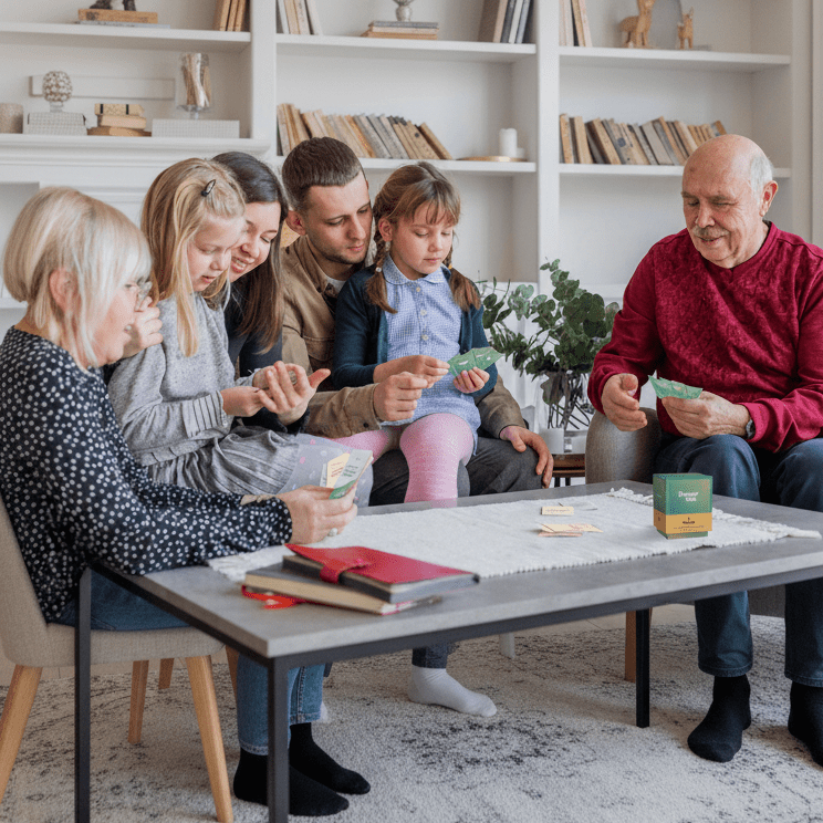 Family Card Game Square
