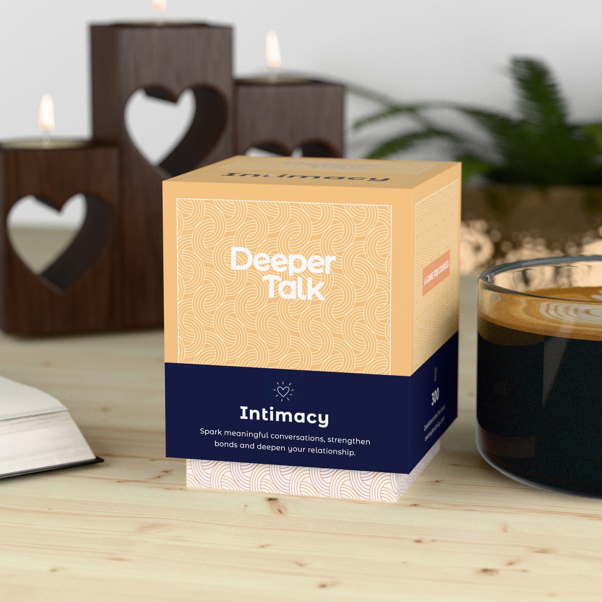 Relationship intimacy cards - couples game to overcome distance, reignite passion, and rebuild both emotional and physical connection