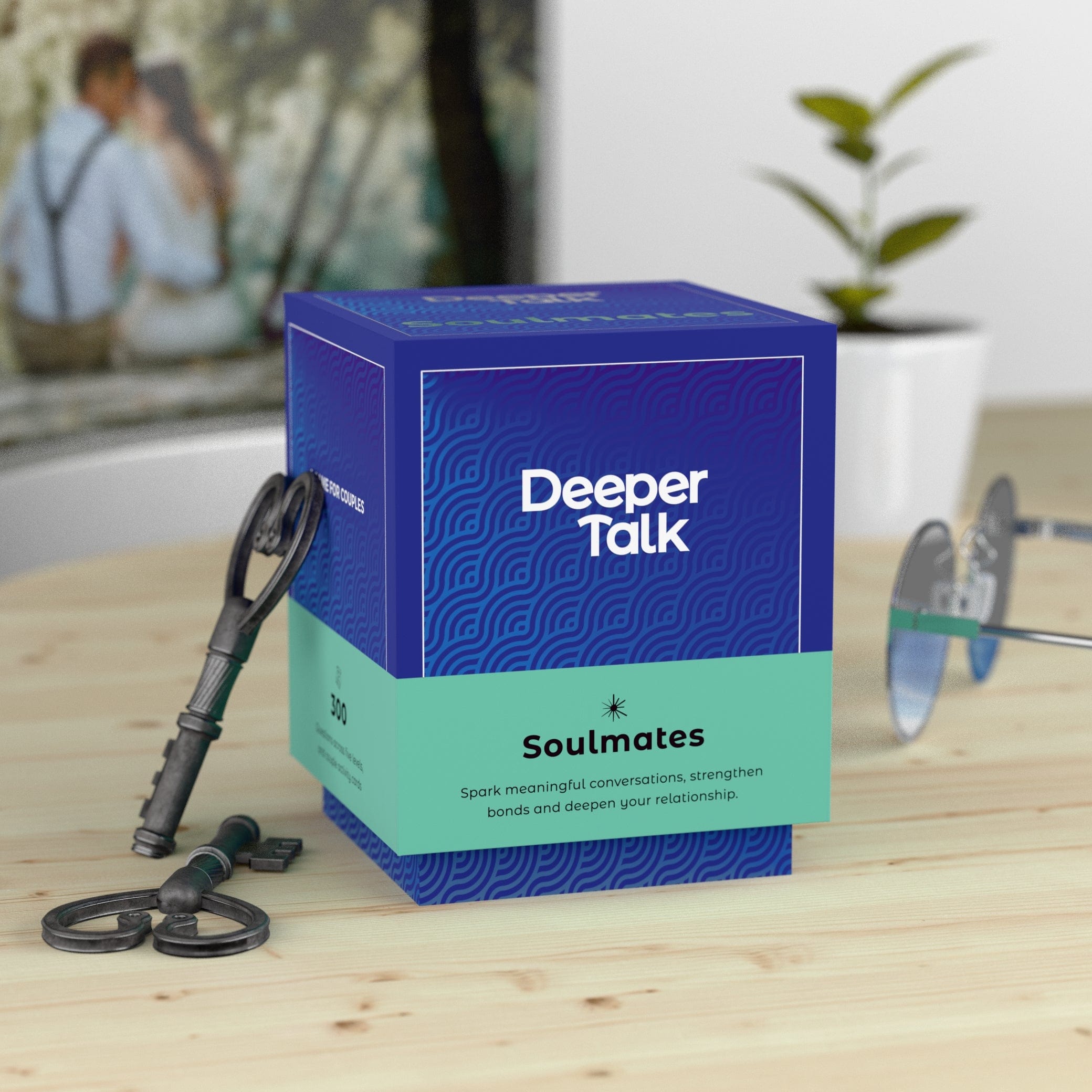 Soulmates conversation cards - deep questions for committed couples to explore emotional connection and build lasting love