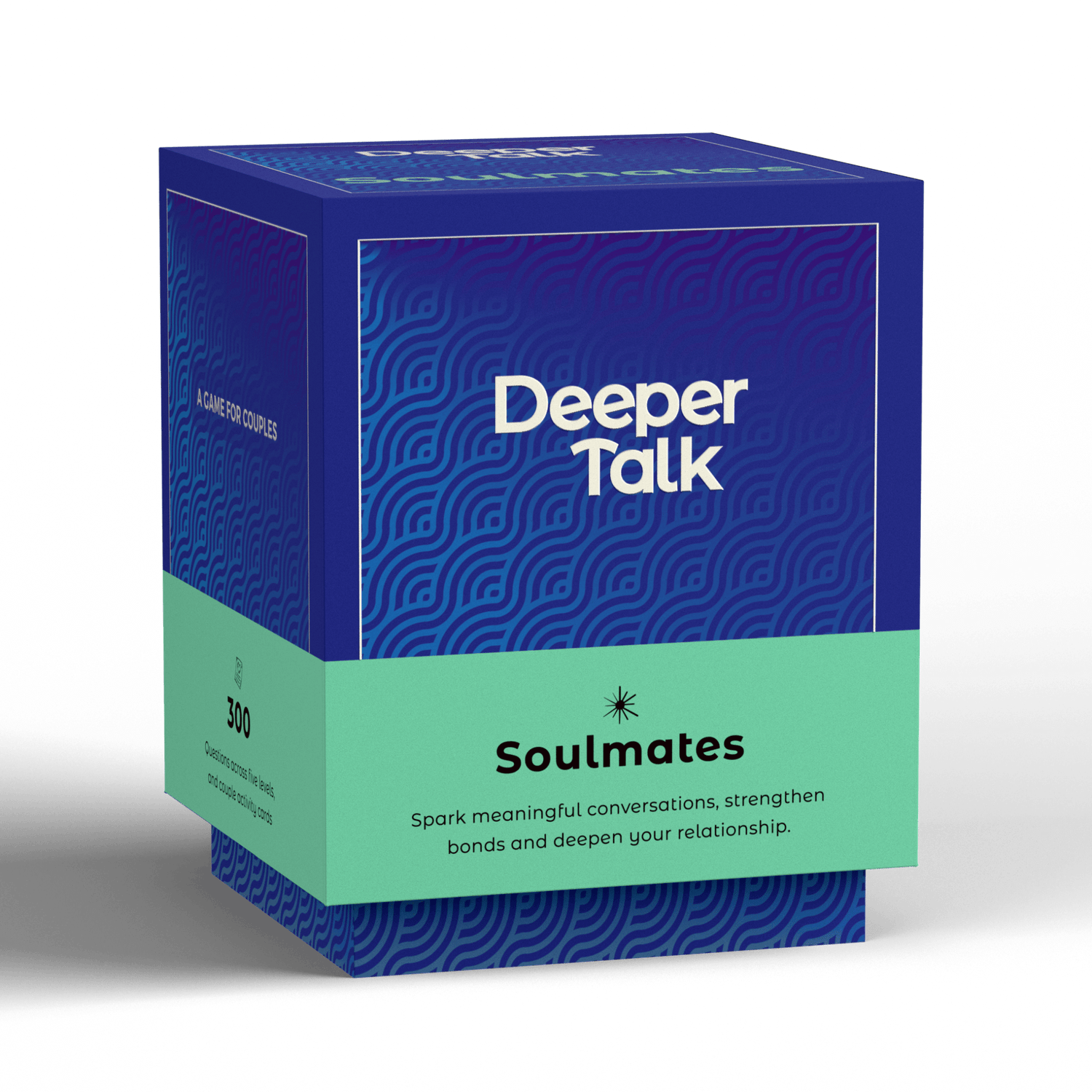 Soulmates card deck for couples - deep conversation cards to strengthen emotional intimacy, explore romantic connection, and build lifelong partnership through meaningful questions