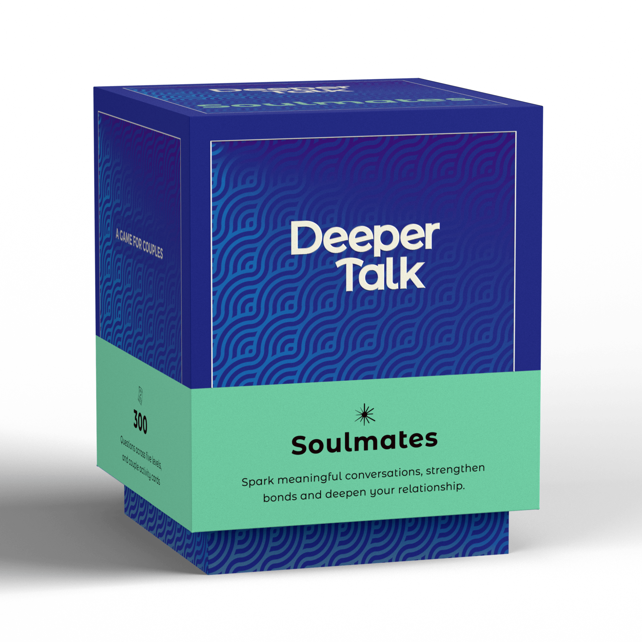Soulmates card deck for couples - deep conversation cards to strengthen emotional intimacy, explore romantic connection, and build lifelong partnership through meaningful questions