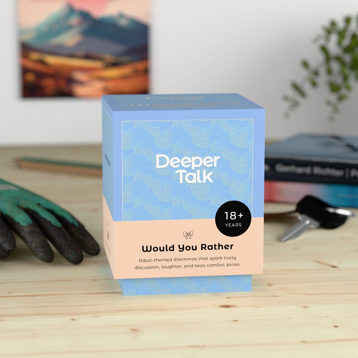 Would You Rather party game - adult conversation cards with squirm-worthy questions, hilarious dilemmas, and roasting elements