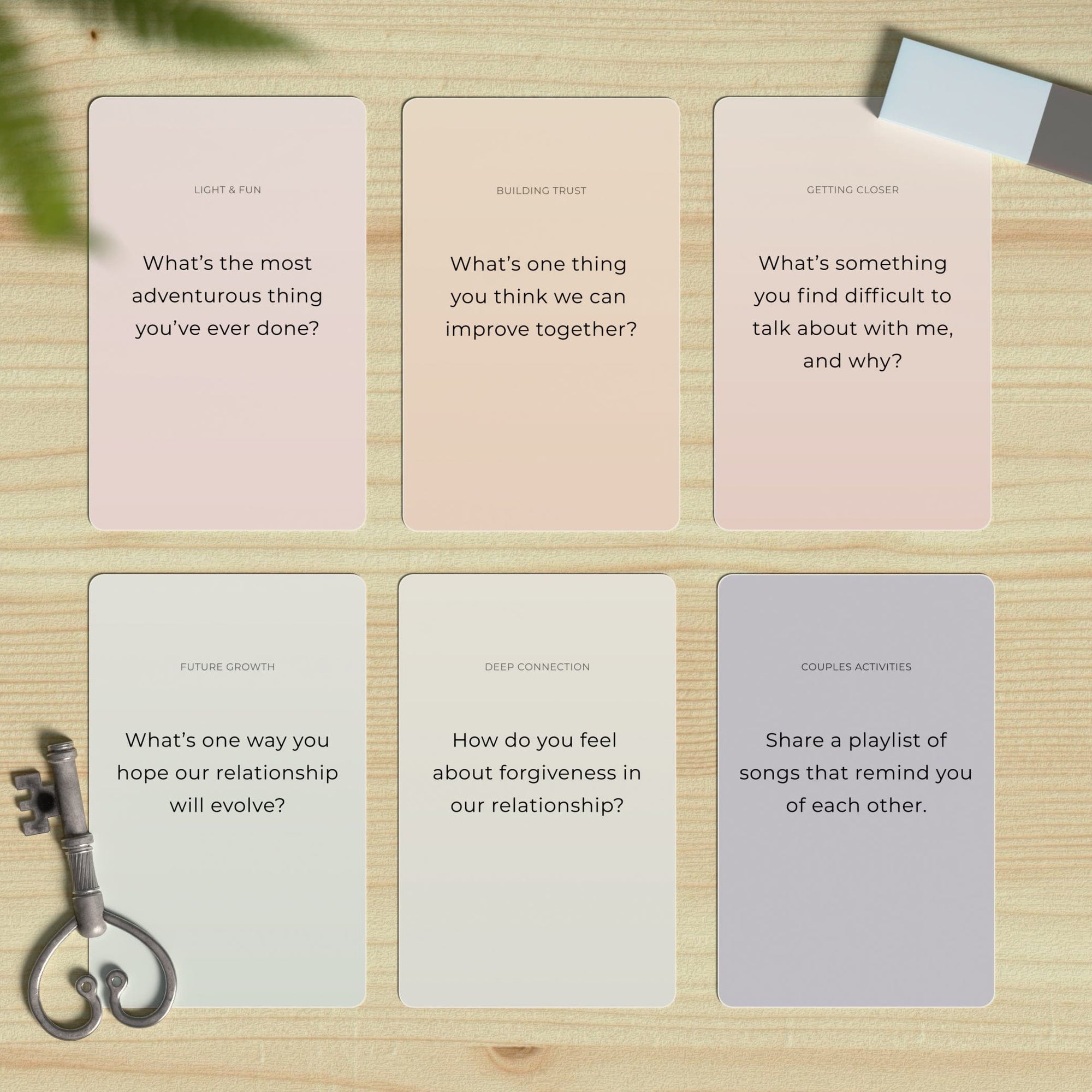 Couples connection game - intimate questions and activities to rebuild trust, improve communication, and deepen emotional intimacy