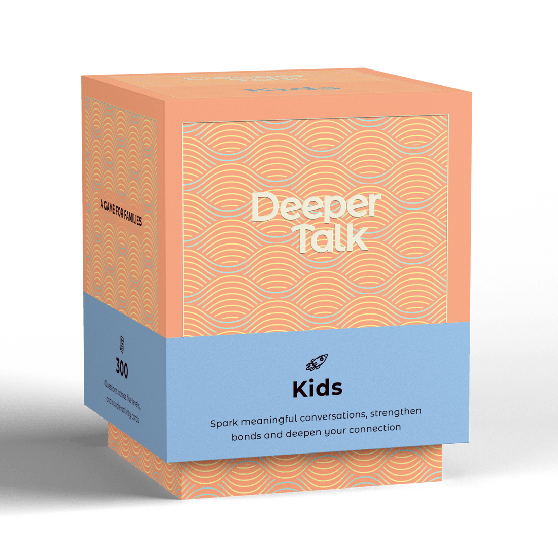 Kids conversation card game - parent-child bonding cards to improve family communication, encourage honest talking, and strengthen relationships
