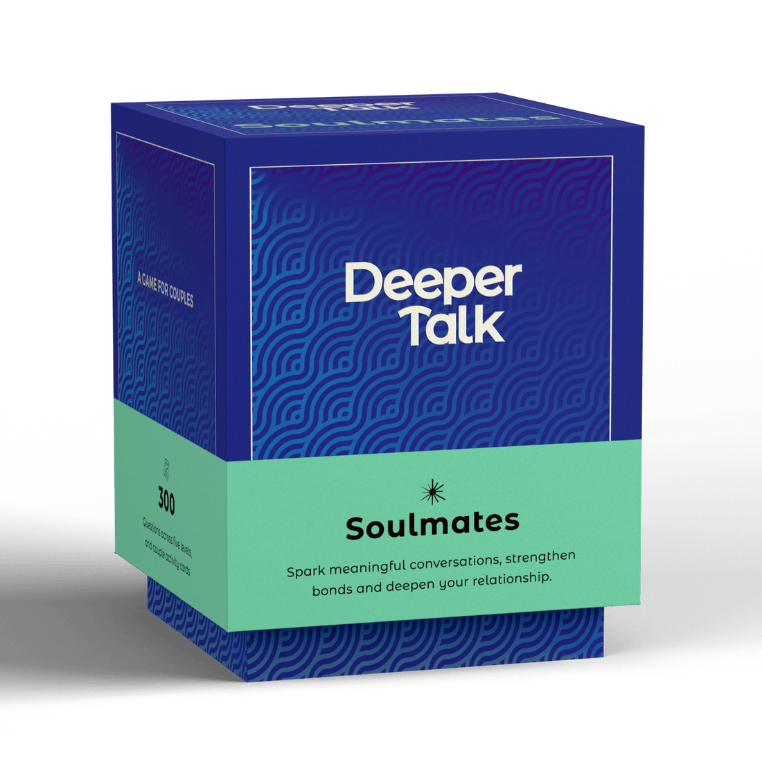 Soulmates card deck for couples - deep conversation cards to strengthen emotional intimacy, explore romantic connection, and build lifelong partnership through meaningful questions